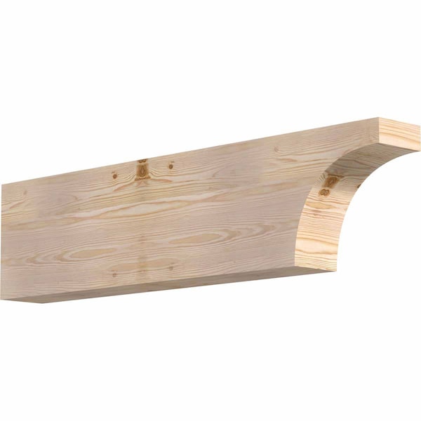 Ekena Millwork Huntington Smooth Rafter Tail, Douglas Fir, 5 1/2"W x 12"H x 48"L RFT06X12X48HUN00SDF - main